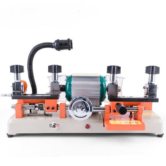 Horizontal  key cutting machine double head  key duplicating machine DF238BS