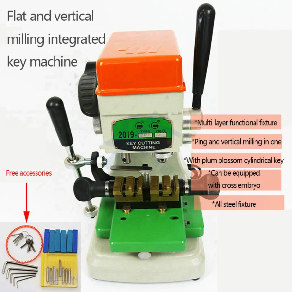 998A Vertical Key Cutting Machine Key Cutter Copy Duplicating Machine