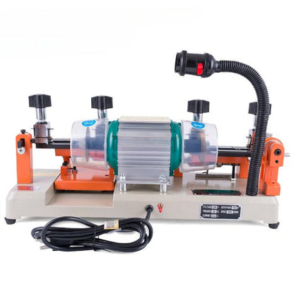 Horizontal  key cutting machine double head  key duplicating machine DF238BS