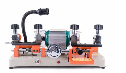 Horizontal  key cutting machine double head  key duplicating machine DF238BS