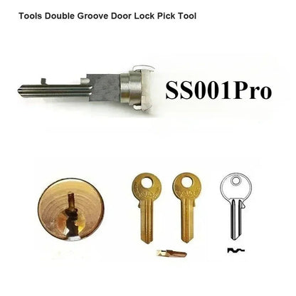 Hi-Key SS001 PRO 2-in-1 Key Decoder - Stainless Steel Precision Measuring Tool