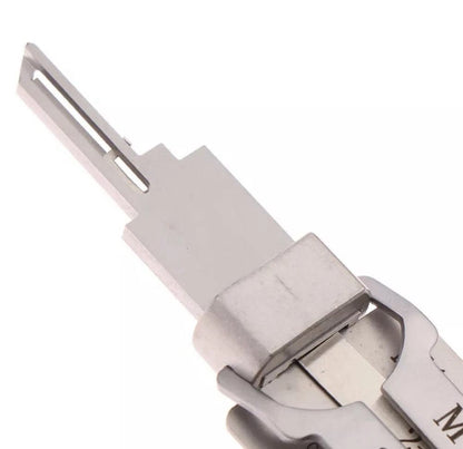 Hi-Key SS002 PRO 2-in-1 Key Decoder - Stainless Steel Precision Measuring Tool