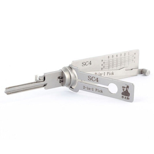 Key Decoder Perfect Match For Key Picking Hook Tool Stainless Steel SC4